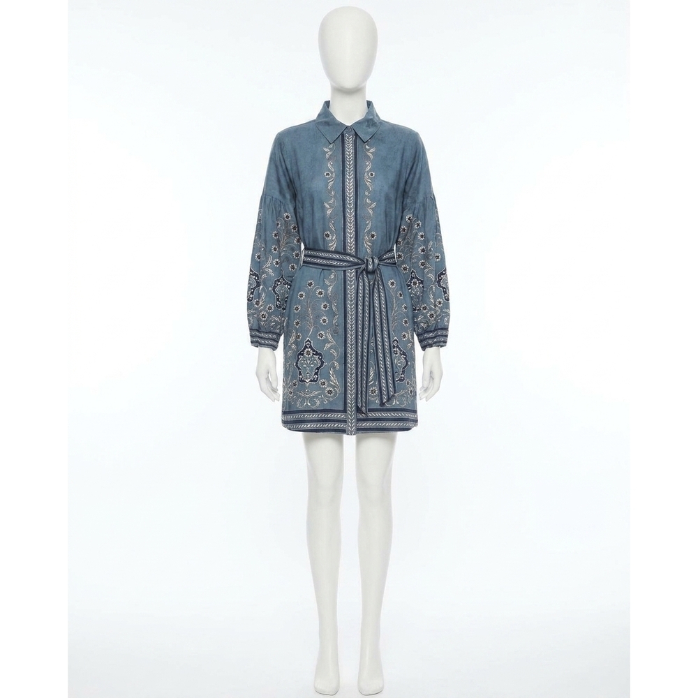 NEW CLEOBELLA anouk mini dress in cardamon blue - Picture 1 of 5